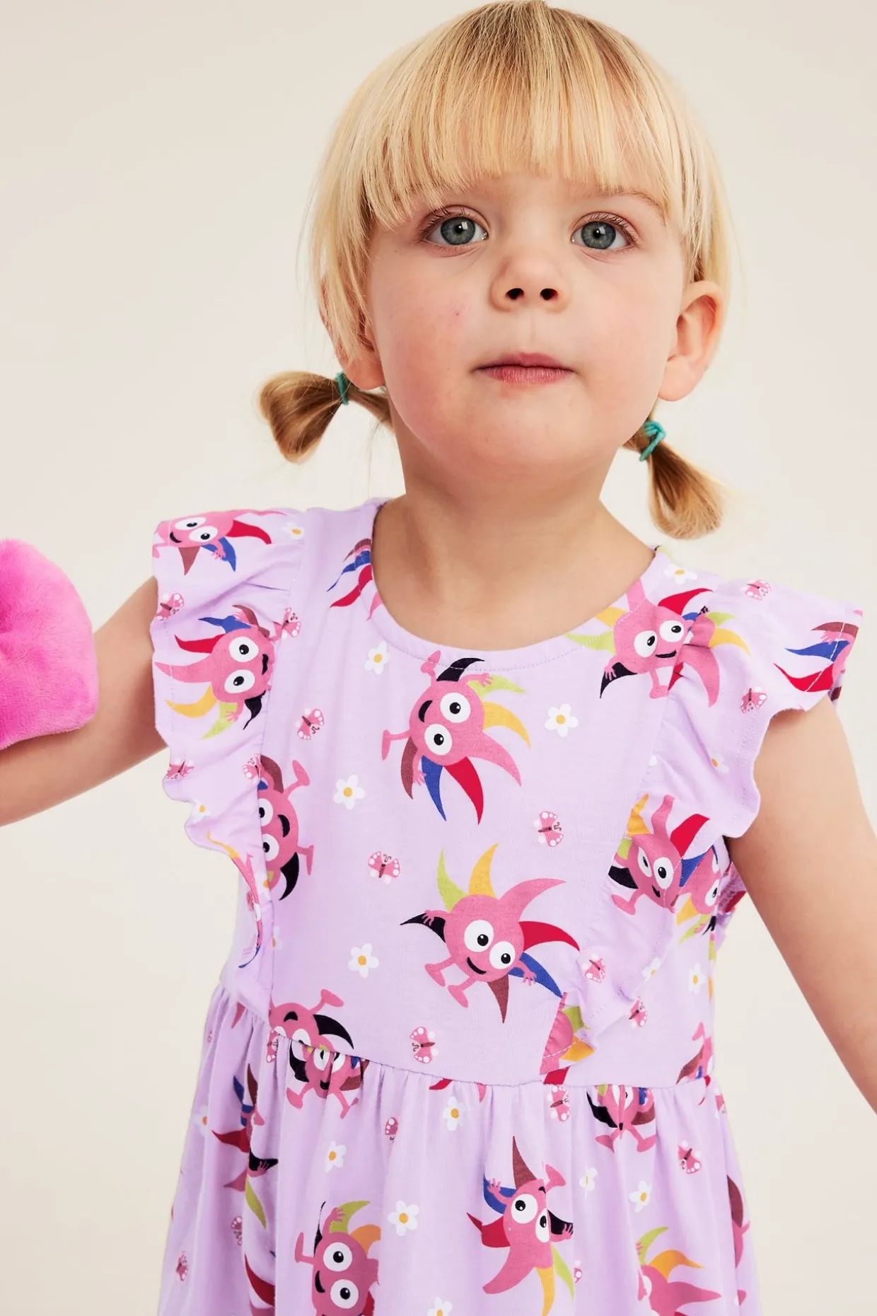 Röyhelöinen mekko Babblarna | Violetti | Vauvat | Kappahl