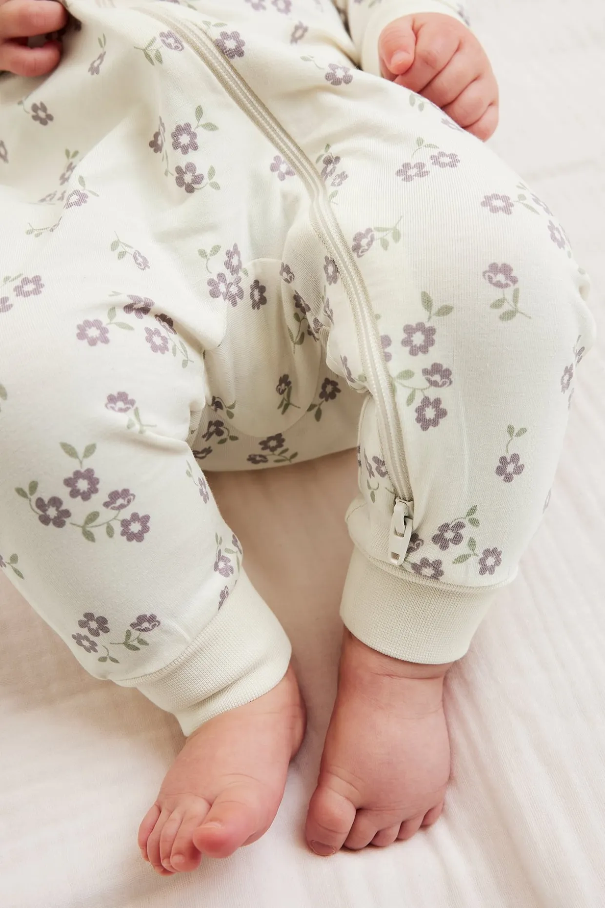 Röyhelösomisteiset pyjamat, 2-pack | Violetti | Vauvat | Kappahl