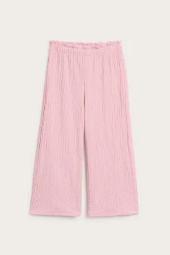 Rypytetyt culotte-housut | Vaaleanpunainen | Lapset | Kappahl