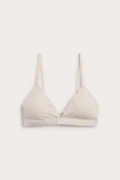 Saumaton bralette | Meleerattu beige | Naiset | Kappahl