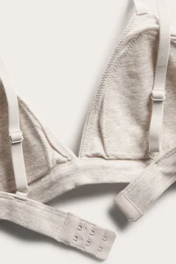Saumaton bralette | Meleerattu beige | Naiset | Kappahl
