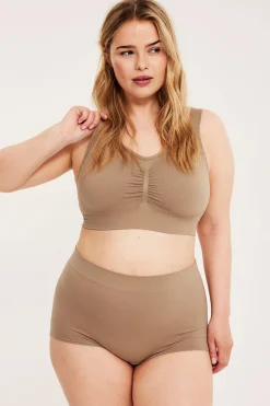Saumattomat bokserit | Beige | Naiset | Kappahl