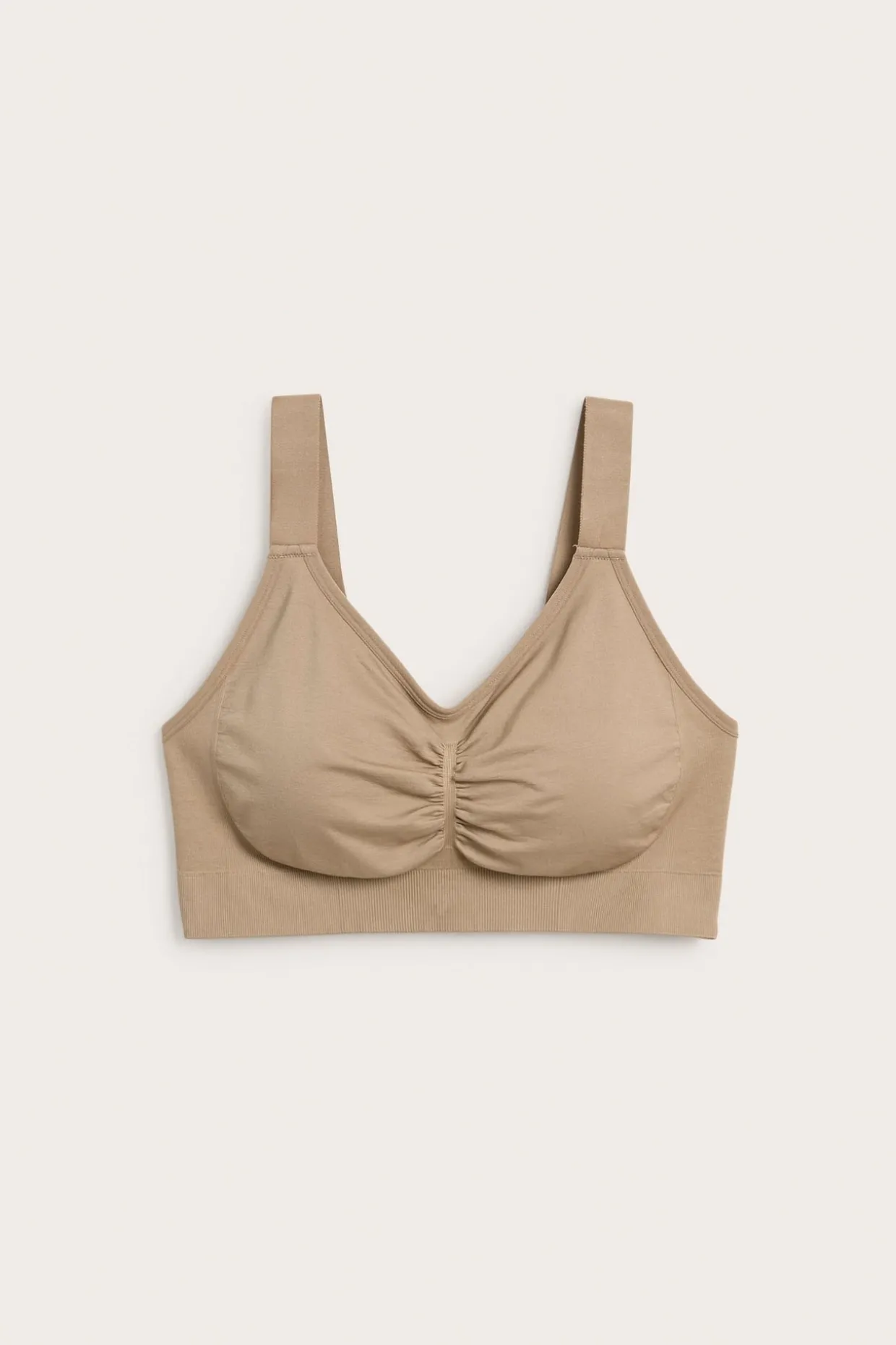 Saumattomat kaarituettomat rintaliivit | Beige | Naiset | Kappahl