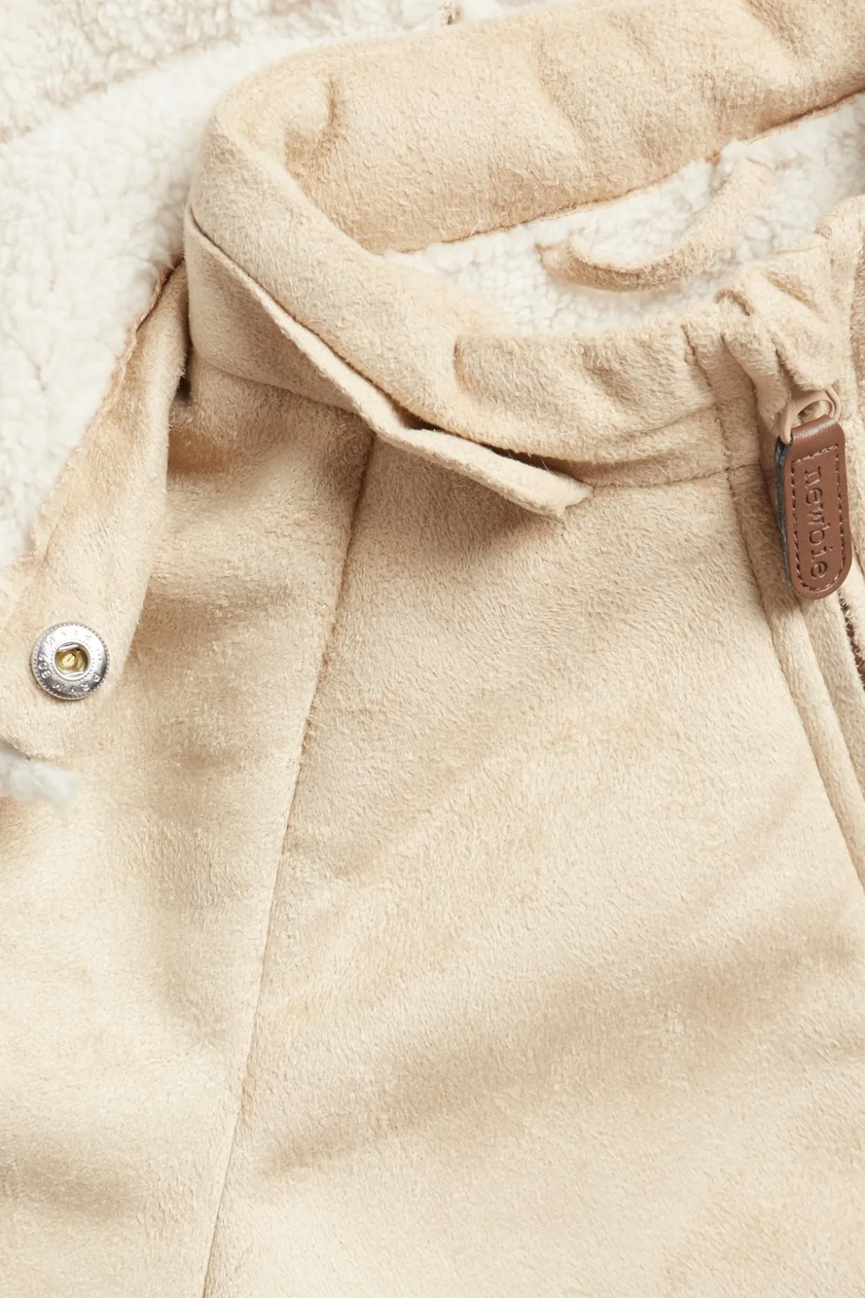 Shearling-takki, jossa pileevuori | Beige | Lapset | Newbie