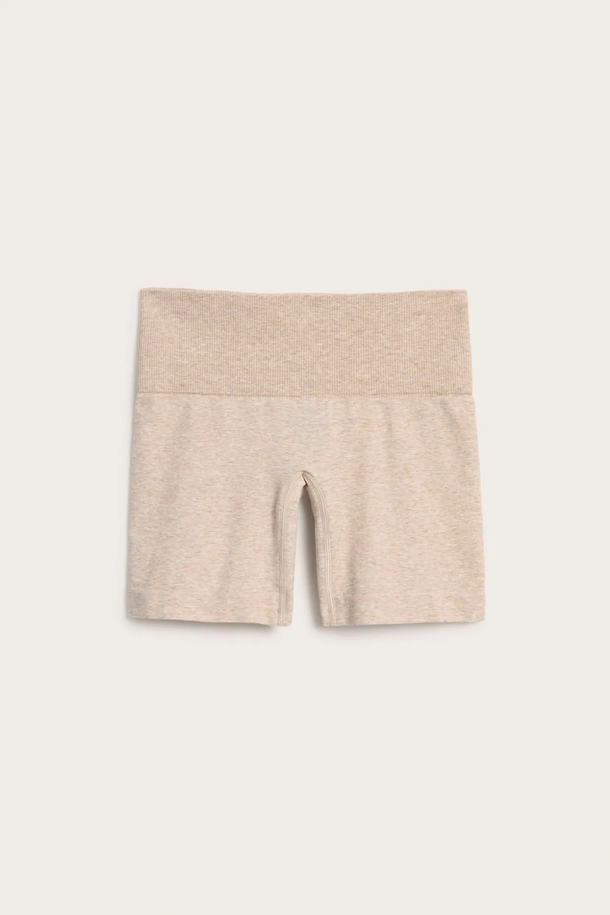 Shortsialushousut | Meleerattu beige | Naiset | Kappahl