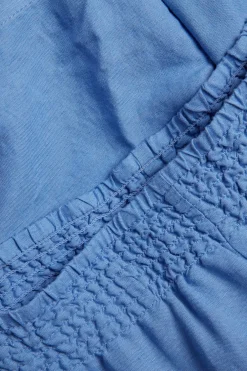 Shortsit viskoosi- ja pellavasekoitteesta | Sininen | Naiset | Kappahl