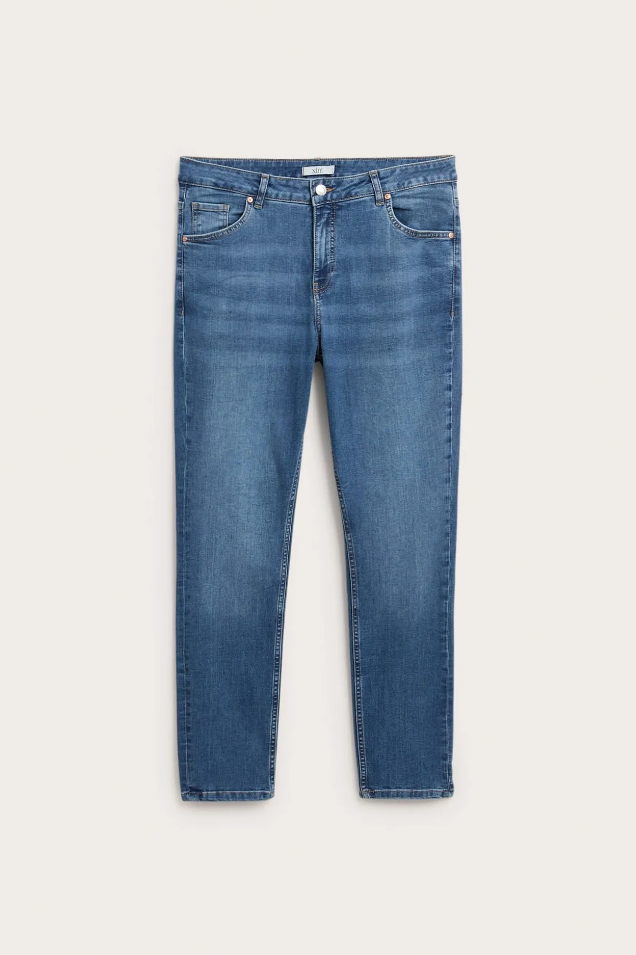 Slim jeans high waist | Denim | Naiset | Kappahl