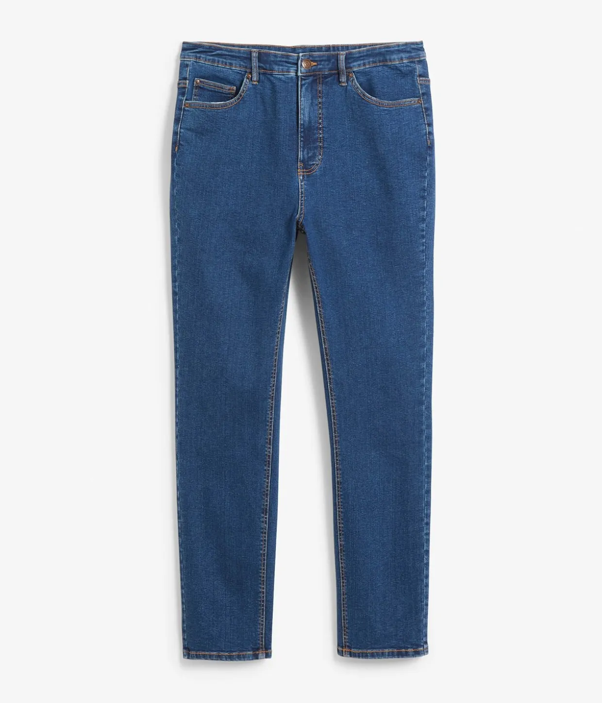 Slim Jeans High Waist | Denim | Naiset | Kappahl