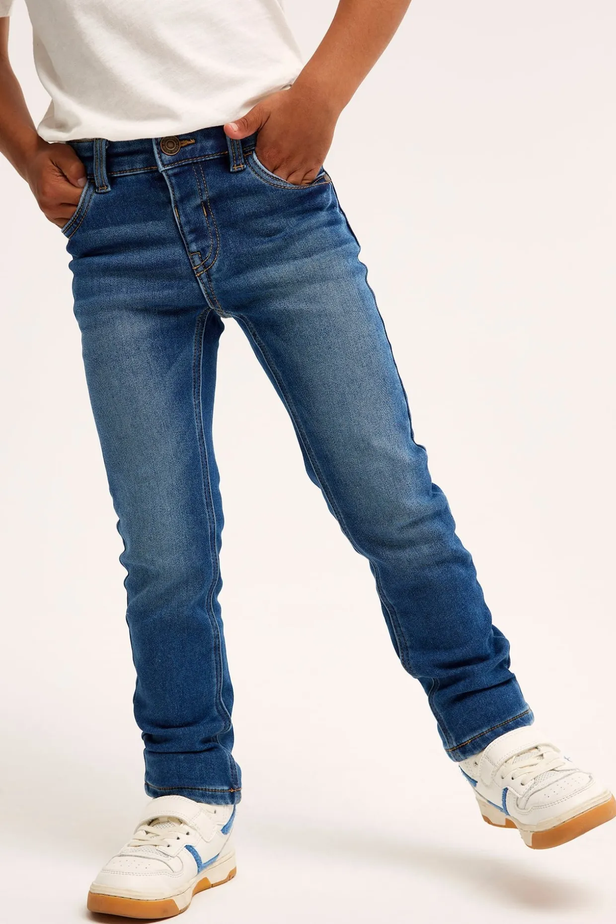 Slim jeans jogger denim | Denim | Lapset | Kappahl