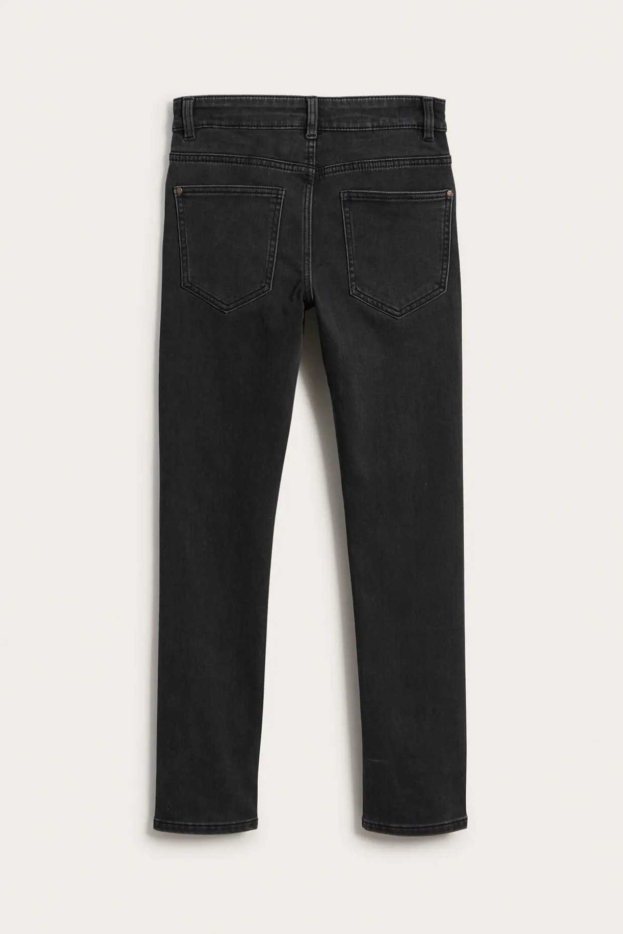 Slim jeans jogger denim | Musta denim | Lapset | Kappahl