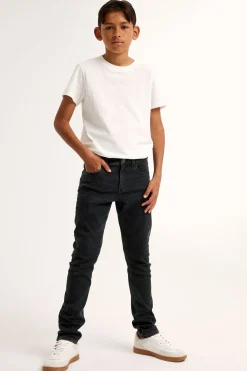 Slim jeans jogger denim | Musta denim | Lapset | Kappahl