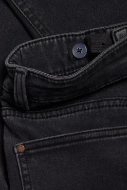 Slim jeans jogger denim | Musta denim | Lapset | Kappahl