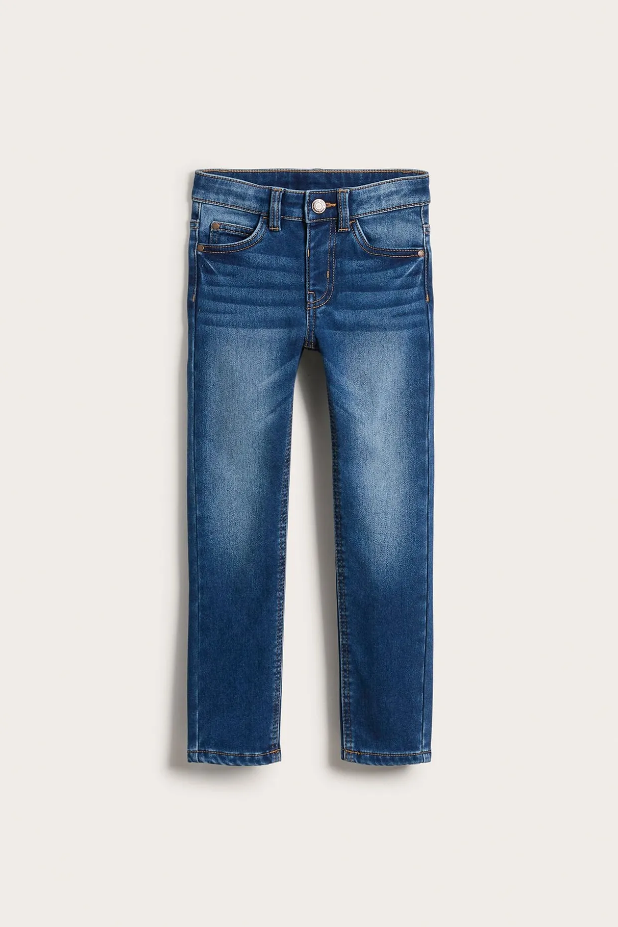 Slim jeans jogger denim x-slim | Tumma denim | Lapset | Kappahl
