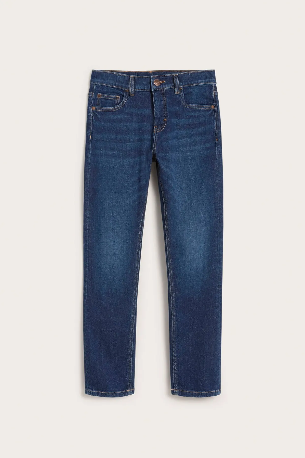 Slim jeans mid waist | Tumma denim | Lapset | Kappahl