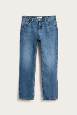 Straight jeans high waist | Denim | Naiset | Kappahl