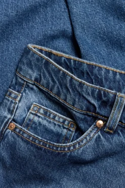 Straight jeans high waist | Denim | Naiset | Kappahl