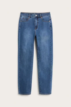 Straight jeans high waist | Denim | Naiset | Kappahl