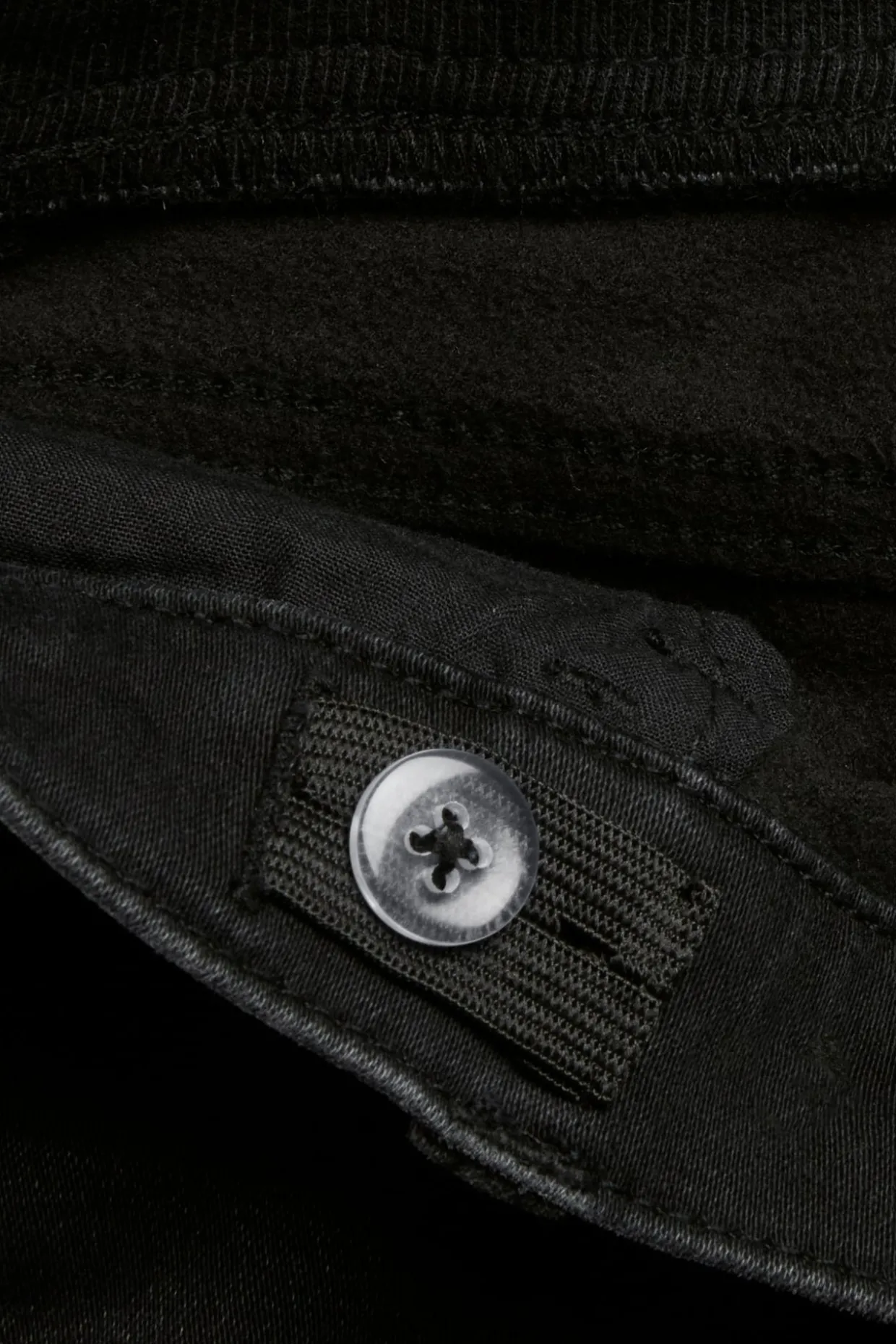 Straight jeans jogger denim | Musta denim | Lapset | Kappahl