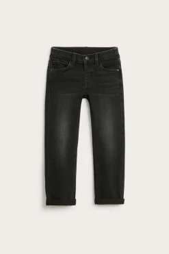 Straight jeans jogger denim | Musta denim | Lapset | Kappahl