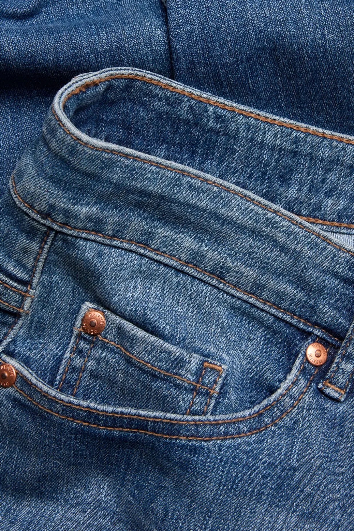 Straight jeans mid waist | Denim | Naiset | Kappahl