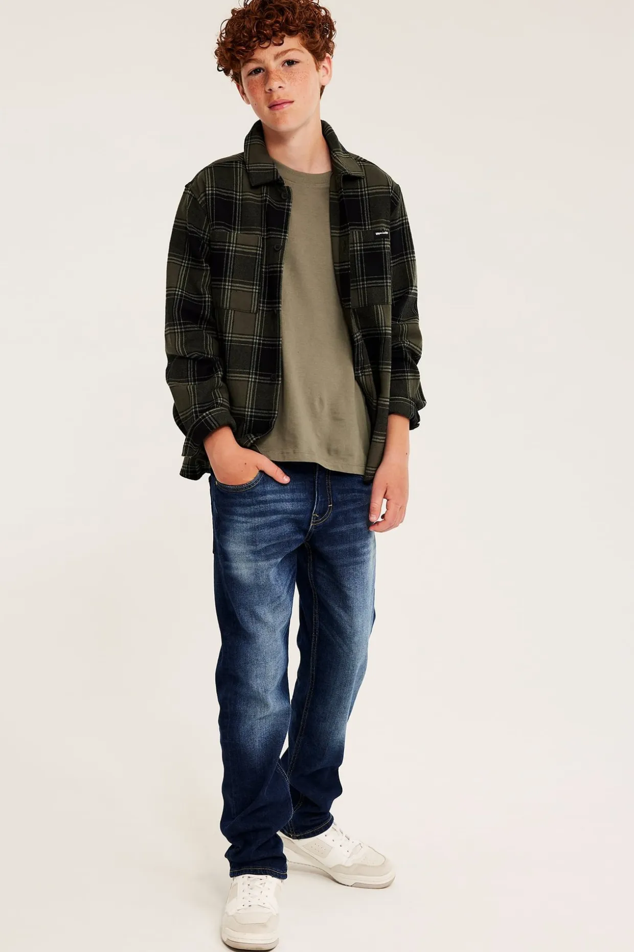 Straight jeans mid waist | Denim | Lapset | Kappahl