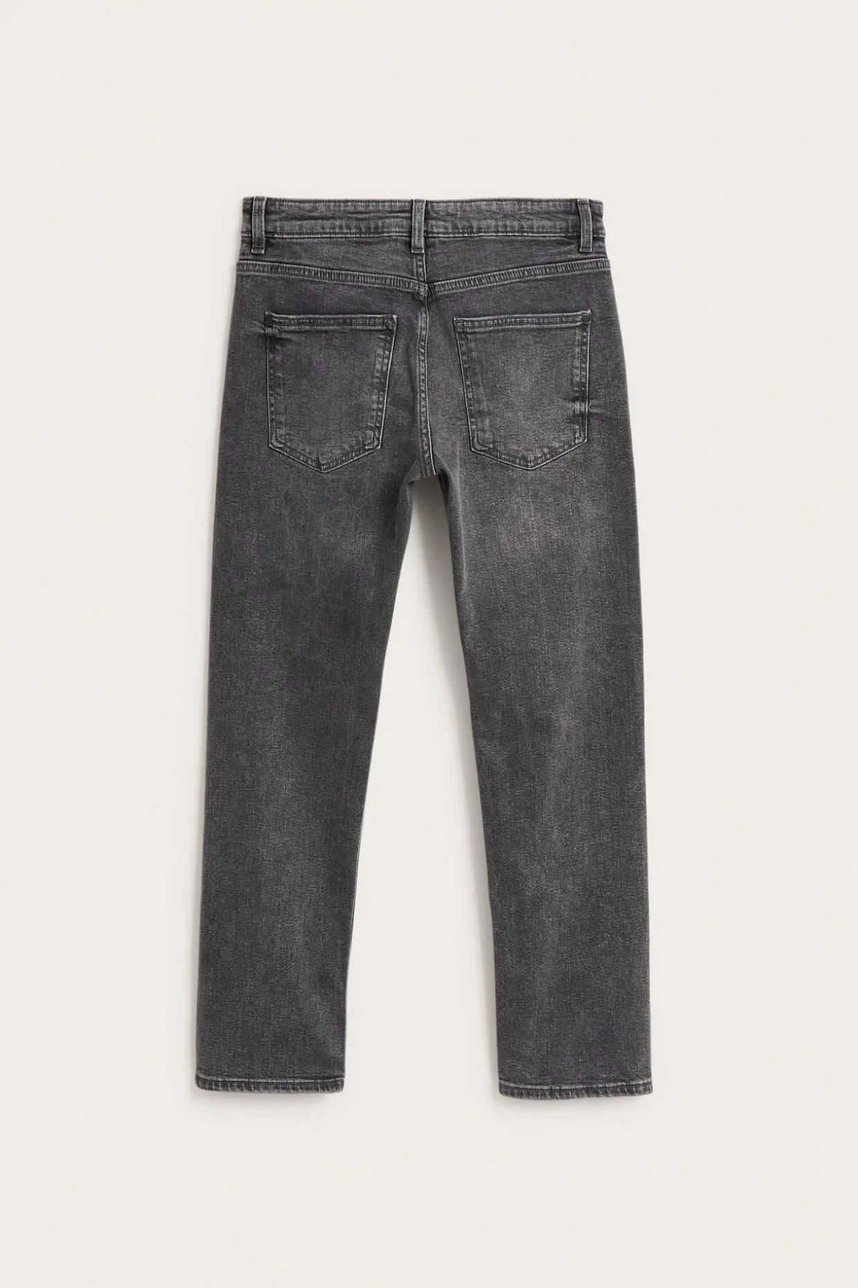 Straight jeans mid waist | Hopeanharmaa | Lapset | Kappahl