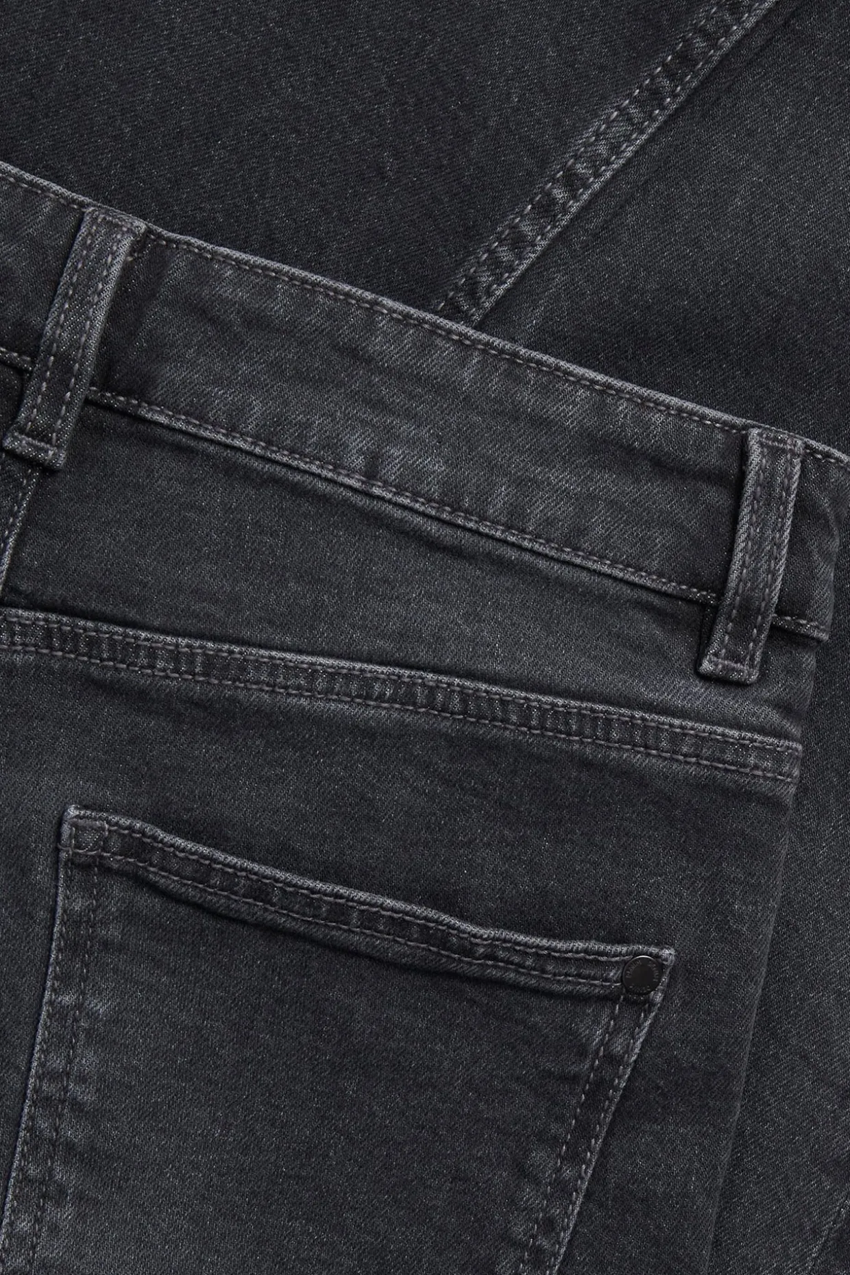 Straight jeans mid waist | Hopeanharmaa | Lapset | Kappahl