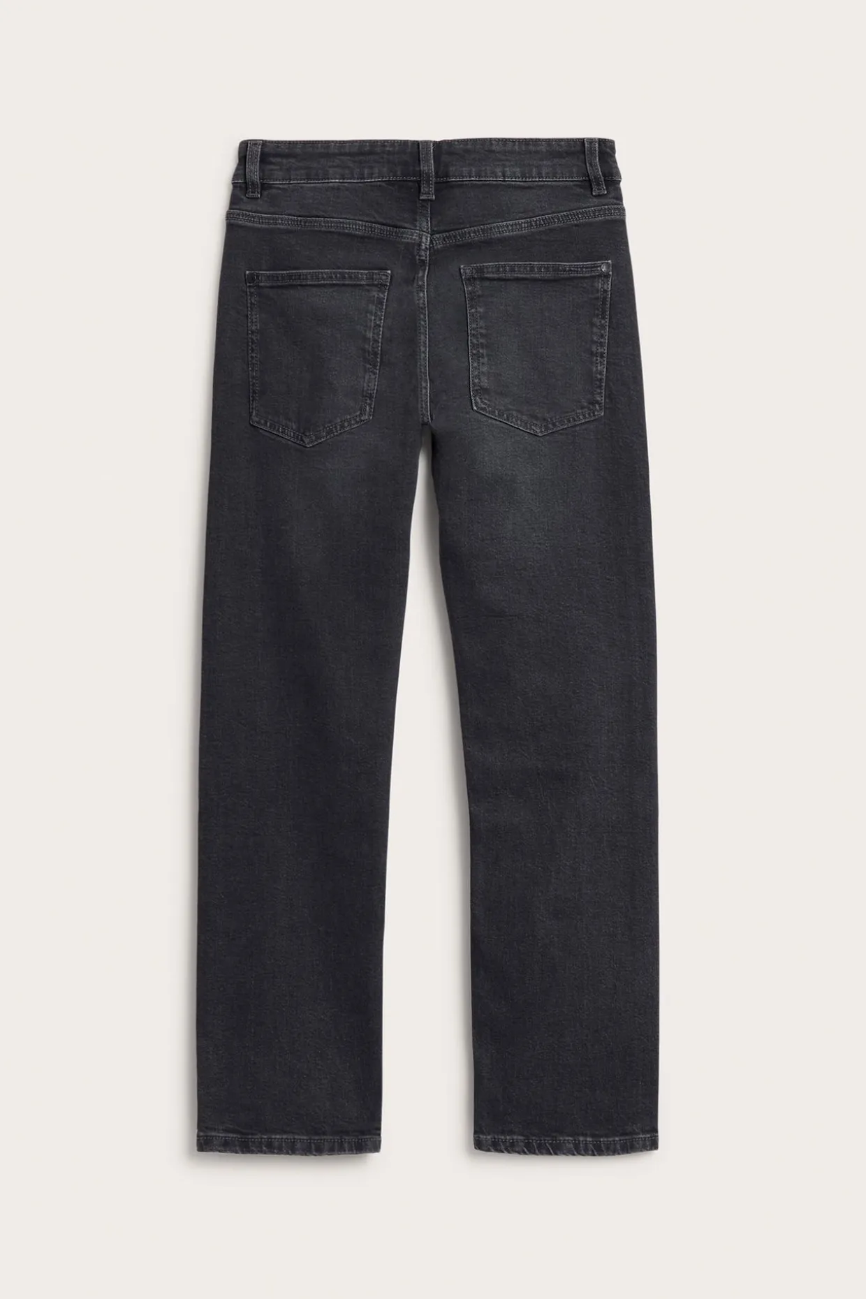 Straight jeans mid waist | Hopeanharmaa | Lapset | Kappahl