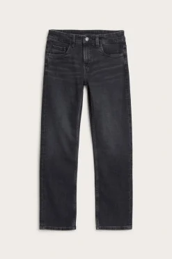 Straight jeans mid waist | Hopeanharmaa | Lapset | Kappahl