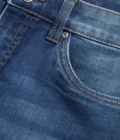 Straight jeans mid waist short leg | Denim | Naiset | Kappahl
