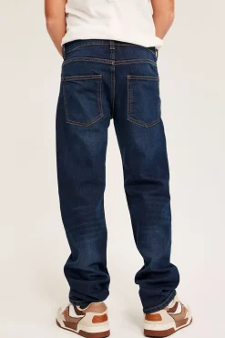 Straight jeans mid waist | Tumma denim | Lapset | Kappahl