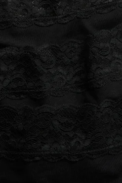 String 3-pack puuvillaa | Musta | Naiset | Kappahl