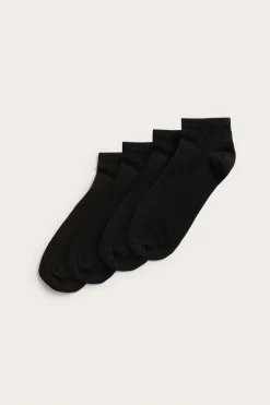 Sukat 4-pack | Musta | Naiset | Kappahl