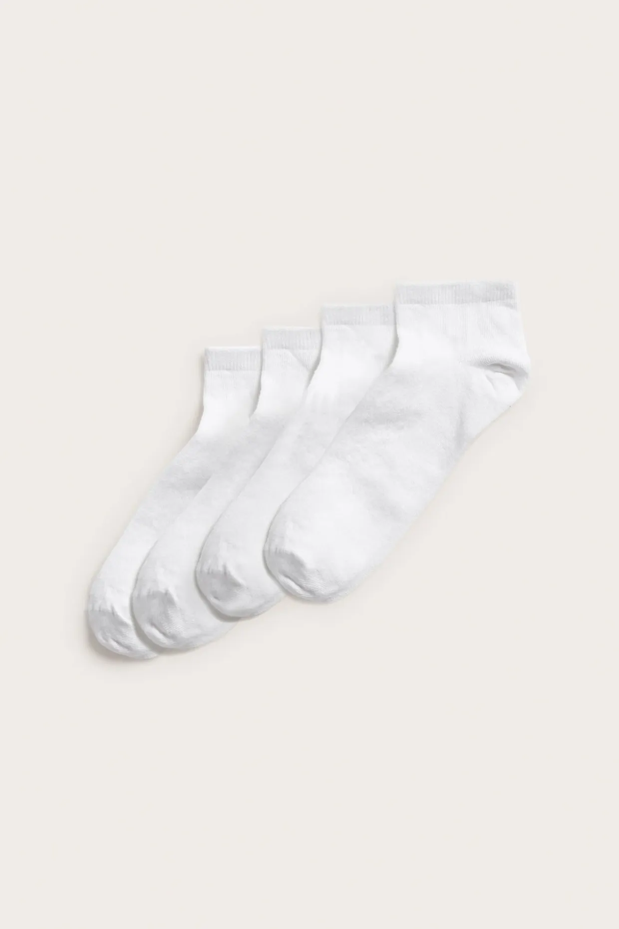 Sukat 4-pack | Valkoinen | Naiset | Kappahl