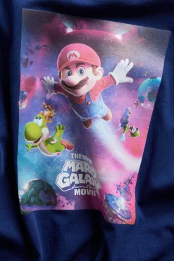 Super Mario Galaxy -t-paita puuvillatrikoosta | Tummansininen | Lapset | Kappahl