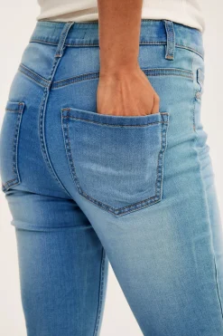 Super slim jeans high waist | Denim | Naiset | Kappahl
