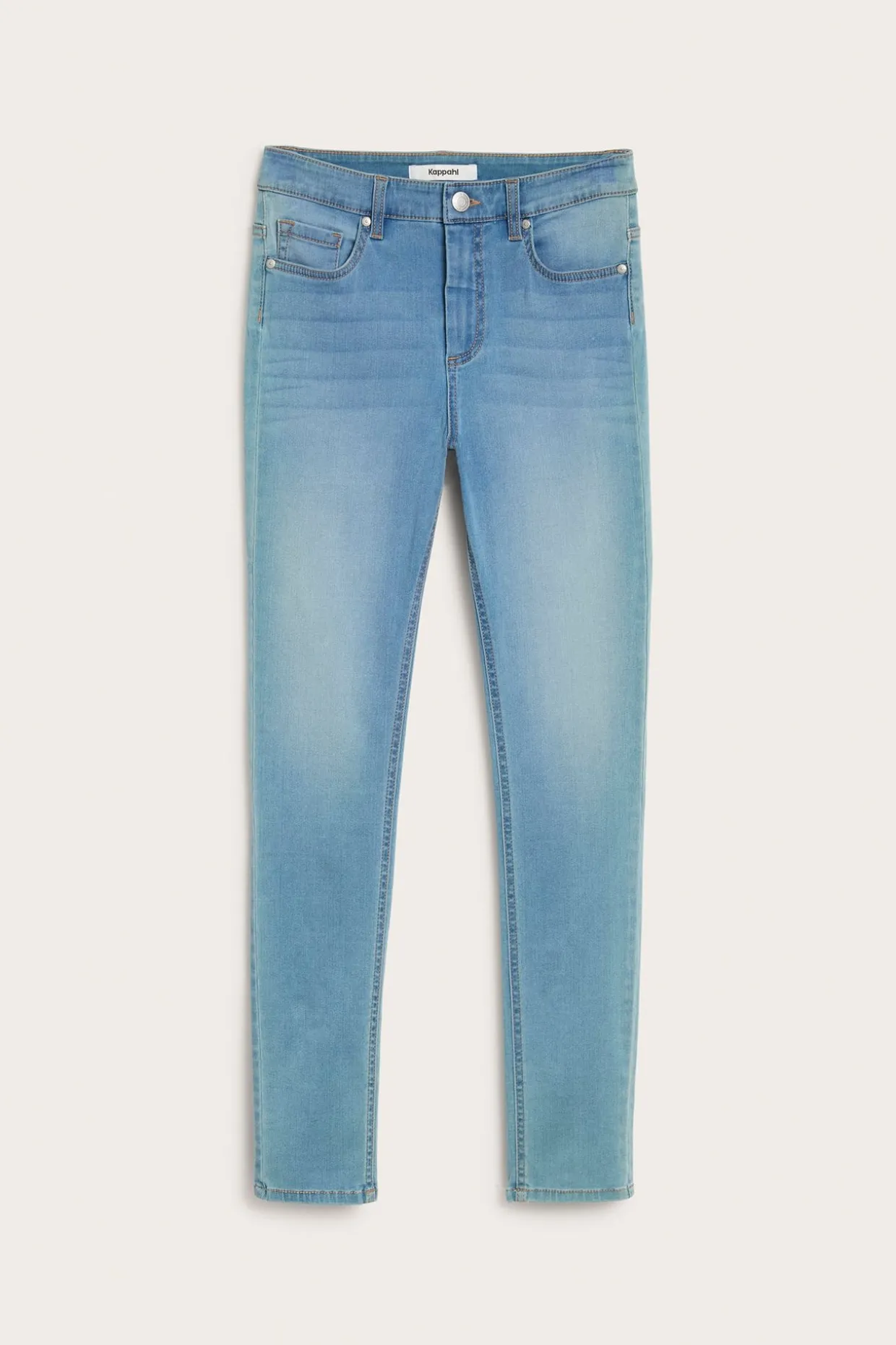 Super slim jeans high waist | Denim | Naiset | Kappahl