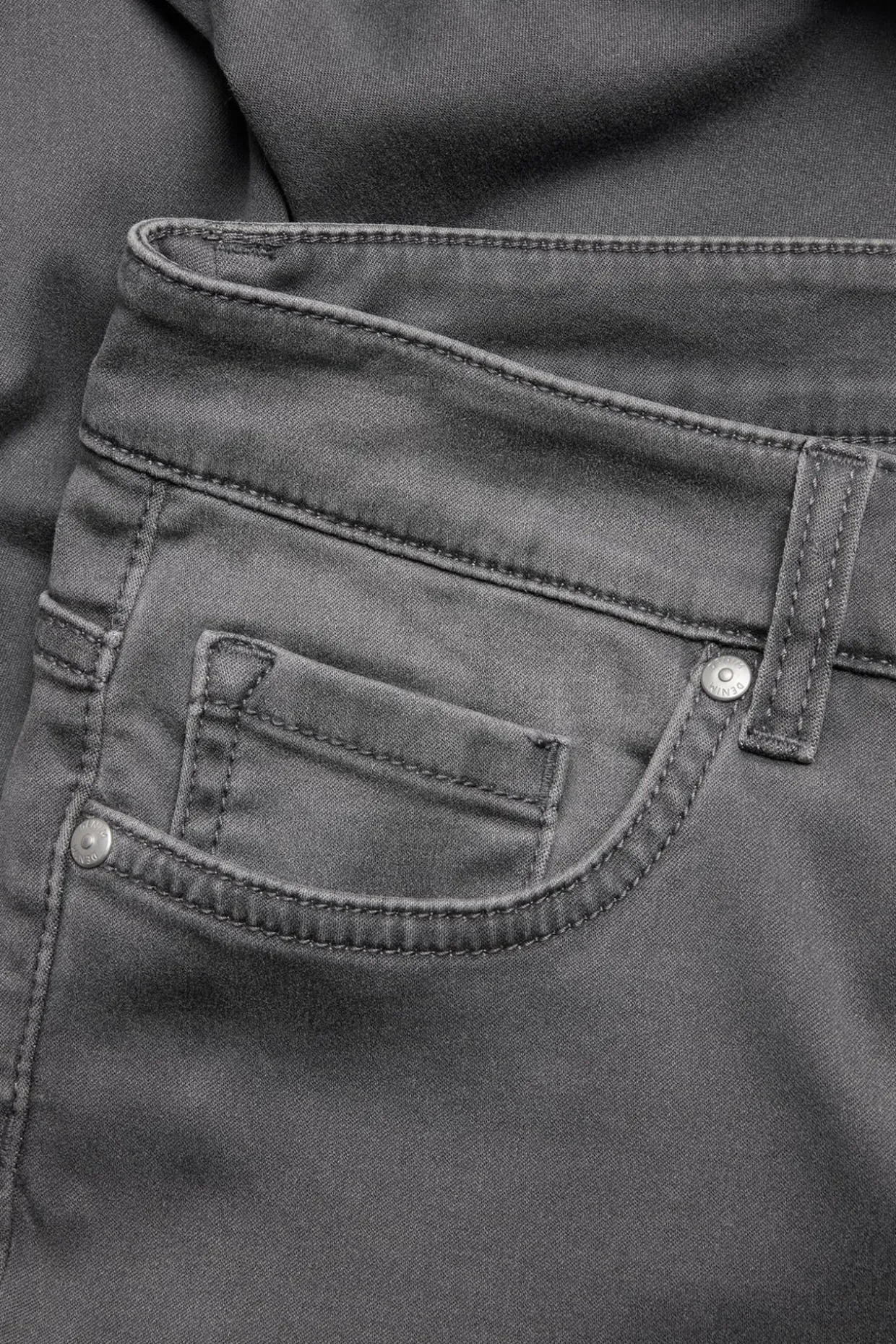 Super slim jeans high waist | Hopeanharmaa | Naiset | Kappahl