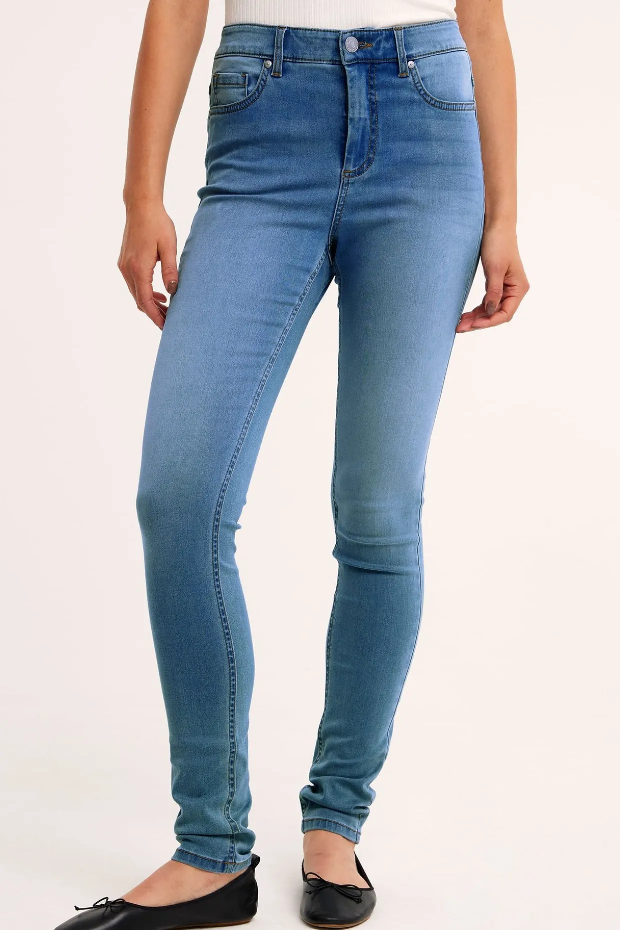 Super slim jeans high waist long leg