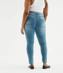 Super slim jeans short leg | Denim | Naiset | Kappahl