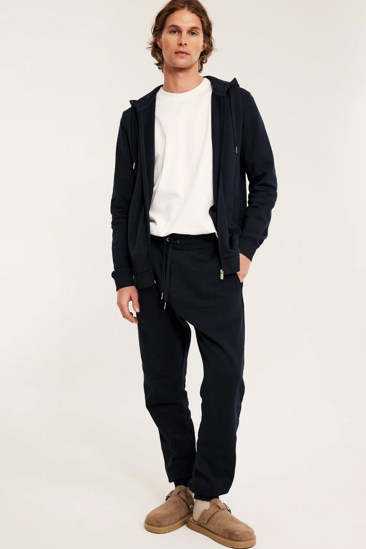 Sweatpants | Tummansininen | Miehet | Kappahl