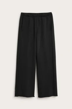 Sweatpants wid fit | Musta | Naiset | Kappahl