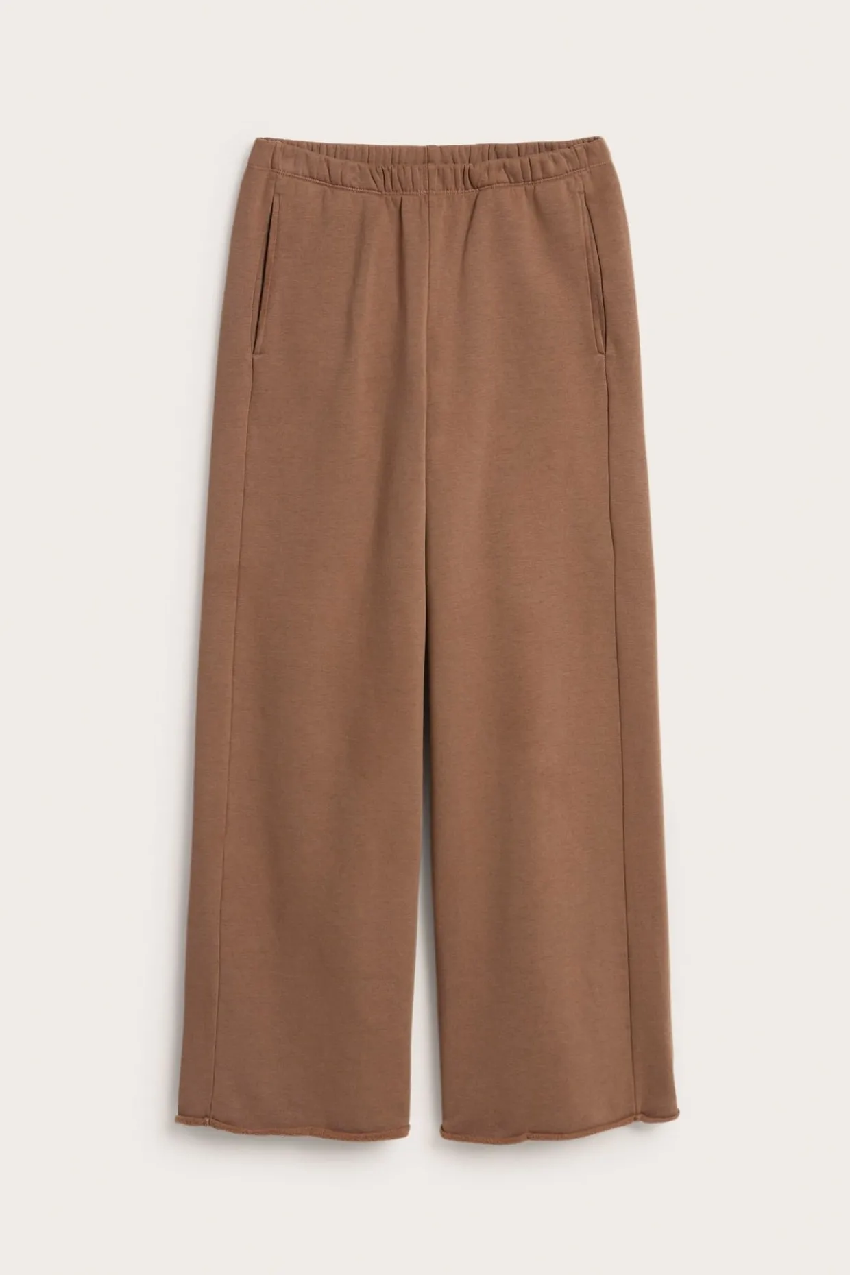 Sweatpants wid fit | Ruskea | Naiset | Kappahl