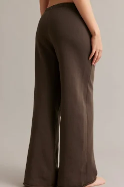 Sweatpants wid fit | Tummanruskea | Naiset | Kappahl
