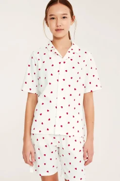 Sydänkuvioinen pyjama | Lapset | Ystävänpäivä | Kappahl