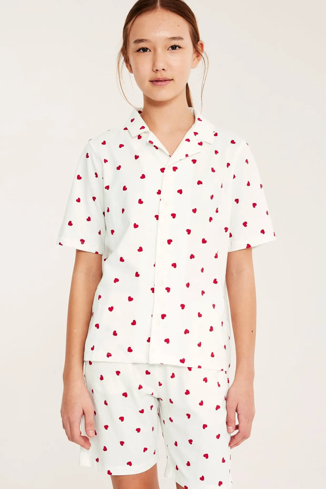 Sydänkuvioinen pyjama | Lapset | Ystävänpäivä | Kappahl
