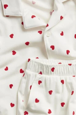 Sydänkuvioinen pyjama | Lapset | Ystävänpäivä | Kappahl