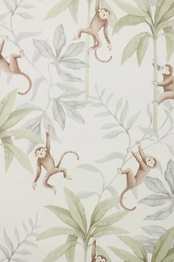 Tapetti Jungle Friends | Valkoinen | Vauvat | Newbie