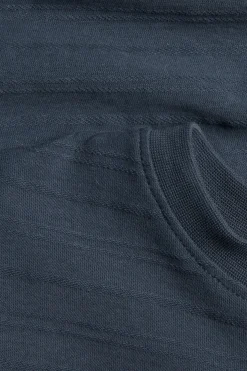 Tekstuuripintainen, lyhythihainen t-paita | Tummansininen | Lapset | Newbie