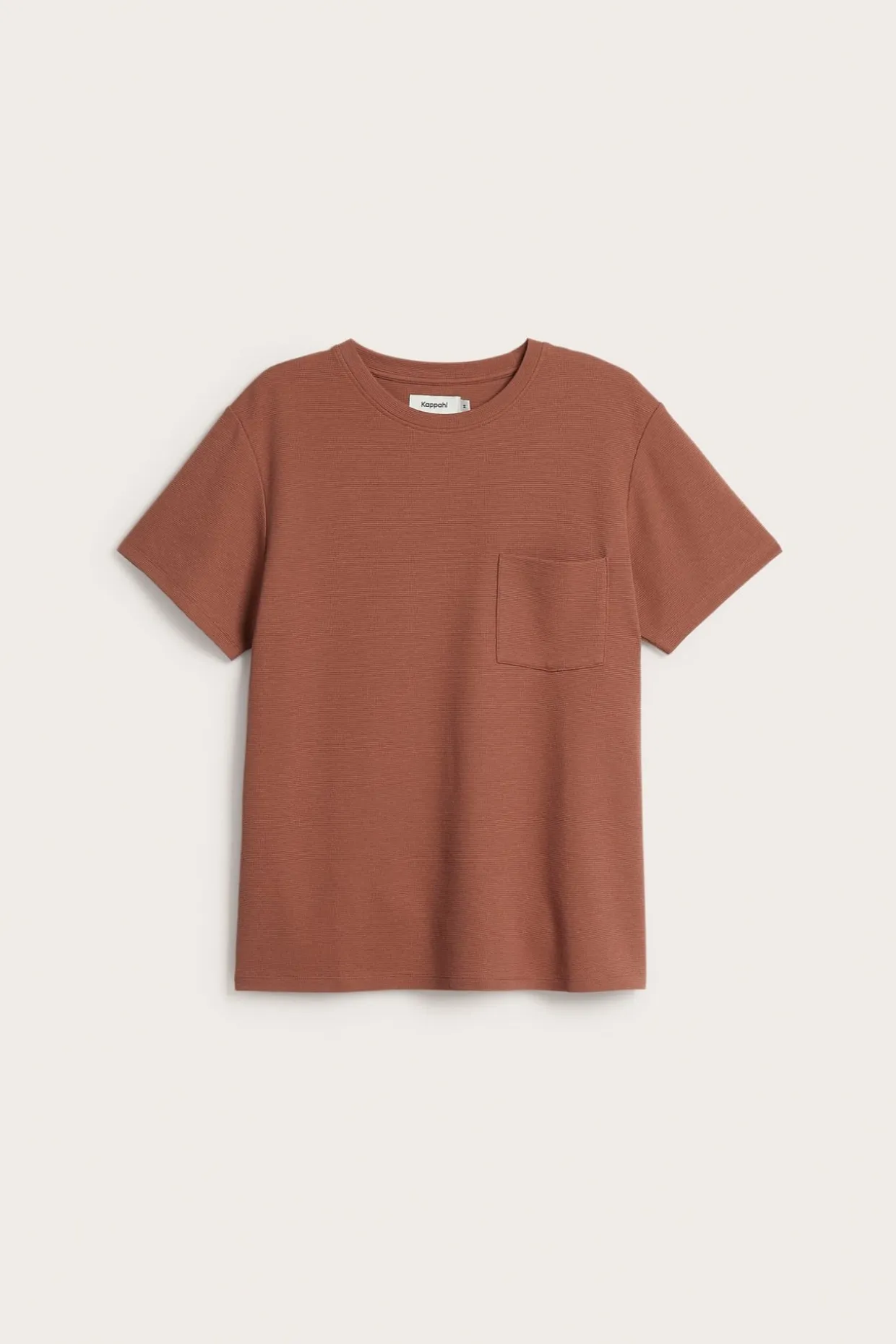 Tekstuuripintainen t-paita regular fit